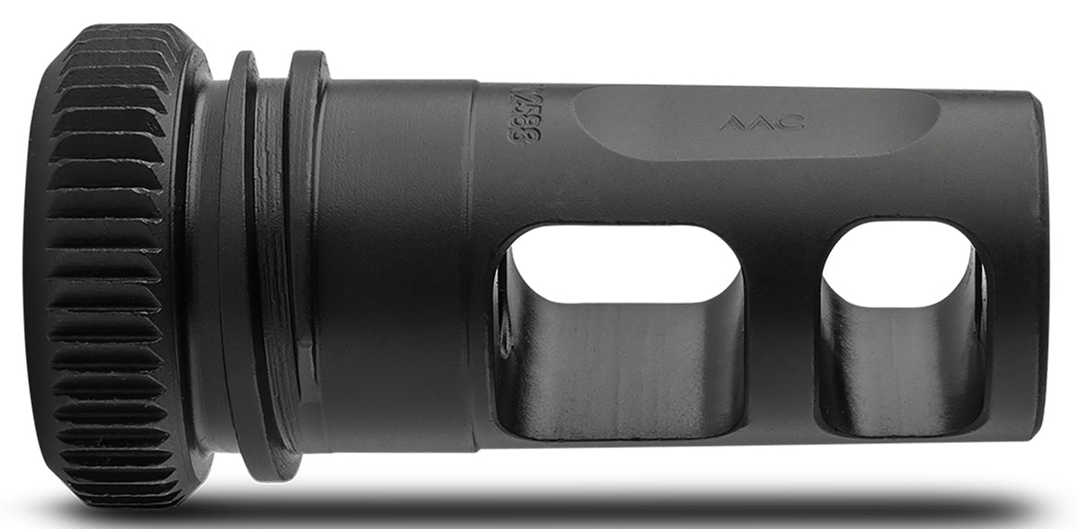 Advanced Armament 64178 BlackOut 30 Cal Muzzle Brake 5/8"-24 tpi Steel Black for 51T Suppressors