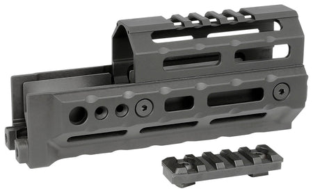 Midwest Industries MIAKALPHA6 AK Platform 6" Alpha Series Drop-In M-LOK Handguard Black
