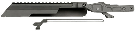 Midwest Industries MIAKALPHARTC Black Anodized AK Alpha Railed Top Cover with Adjustable Locking Block