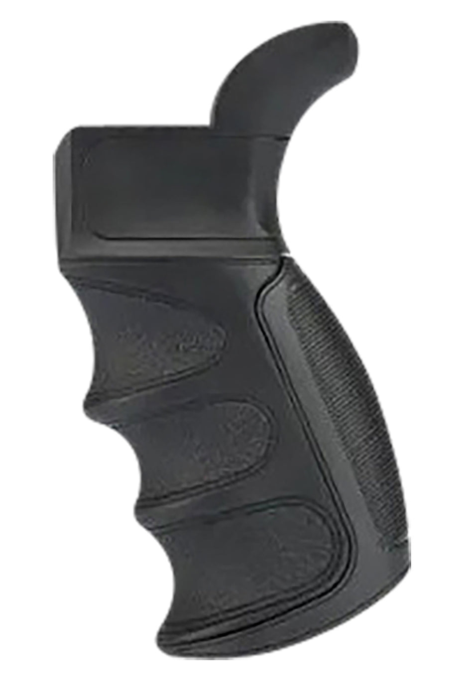 ATI Outdoors A5102347 X1 AR Platform Pistol Grip Black Suregrip Rubber with Finger Grooves