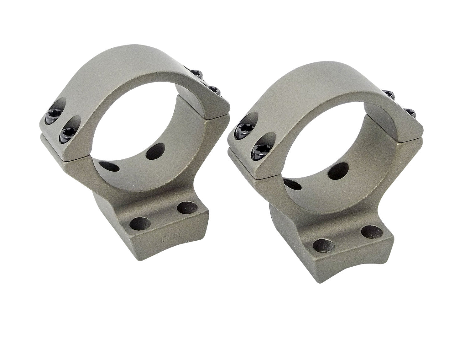 Talley SB740735 Browning X-Bolt 30mm Scope Ring/Base Combo Smoked Bronze Cerakote Medium Rings