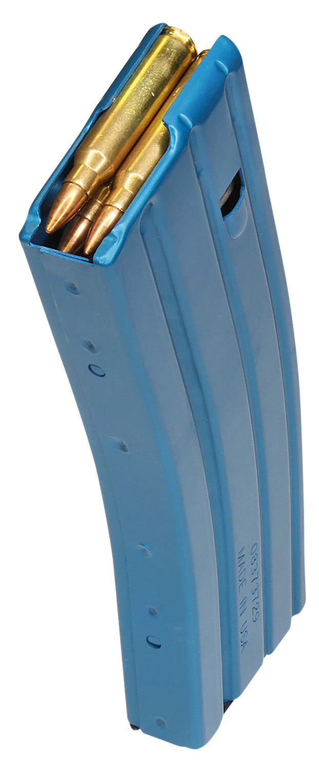 DuraMag Speed .300 Blackout/223 Cal/5.56mm AR-15 20 Round Blue Aluminum Magazine