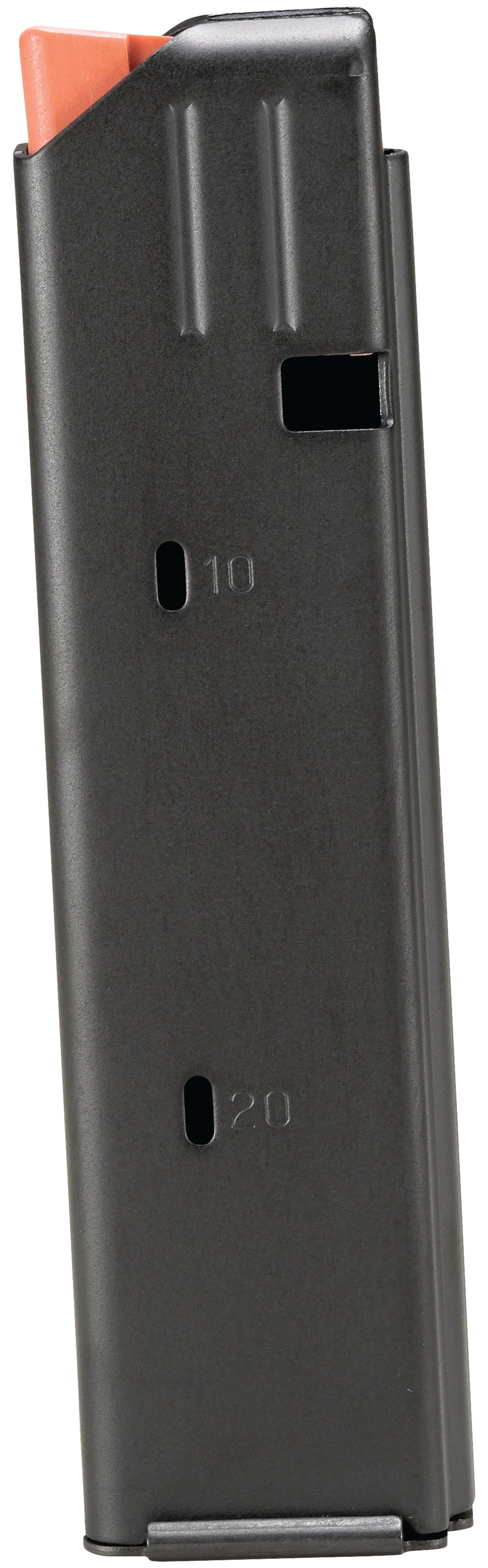 DuraMag SS 9mm Luger AR-15 20 Round Black Stainless Magazine