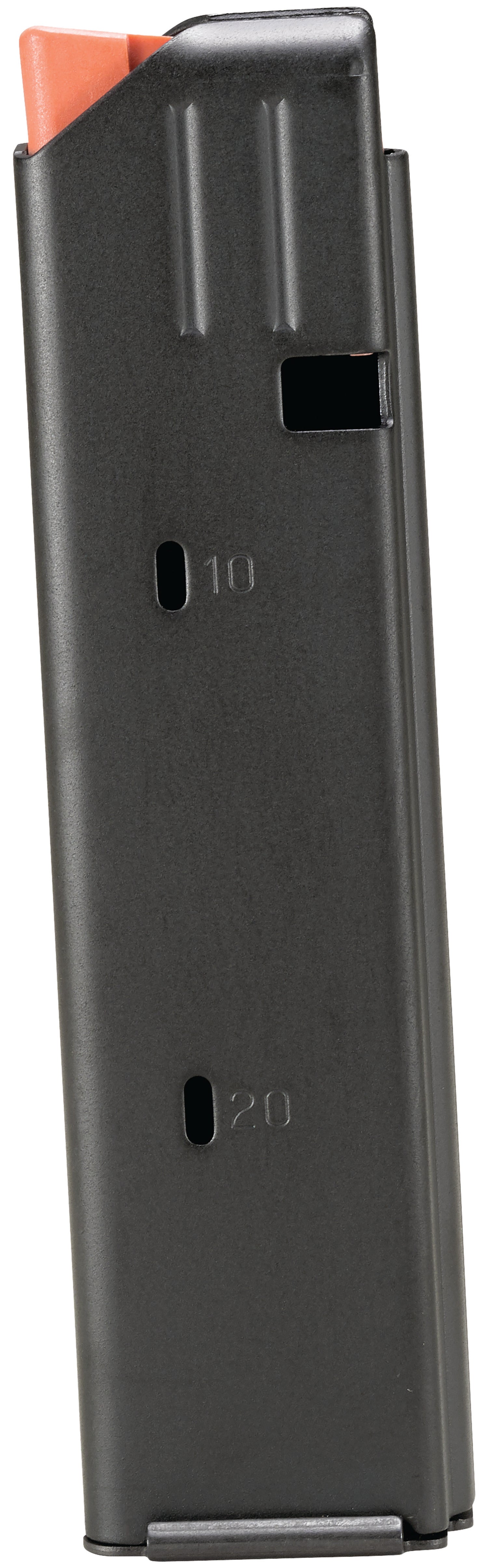 DuraMag SS 9mm Luger AR-15 20 Round Black Stainless Magazine