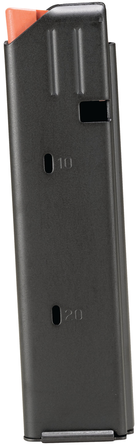 DuraMag SS 9mm Luger AR-15 20 Round Black Stainless Magazine