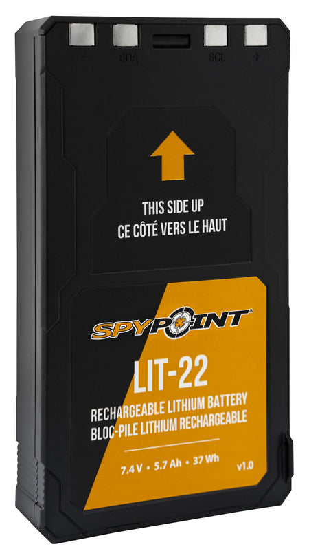 Spypoint LIT-22 Rechargeable Battery for SPYPOINT FLEX Trail Camera 7.4V