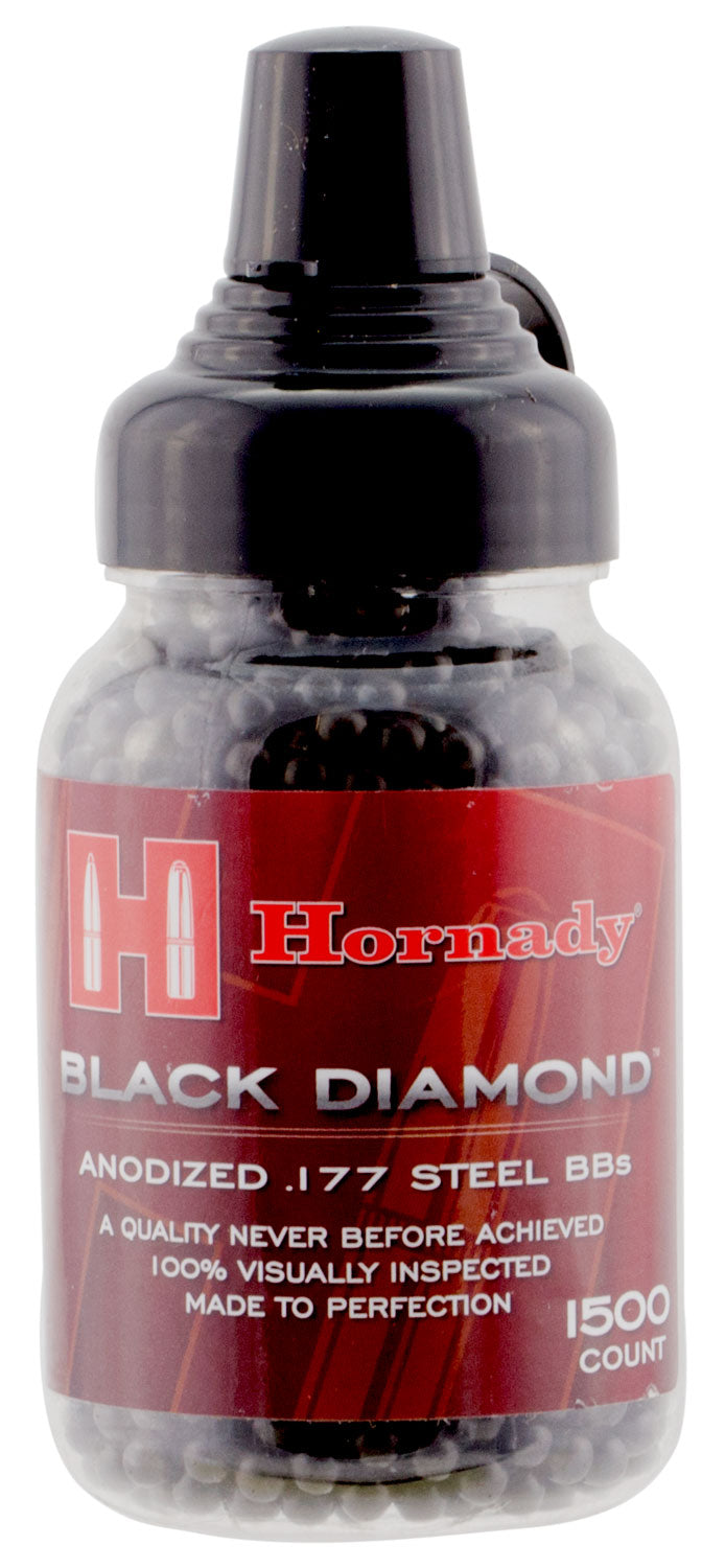 Umarex Hornady Black Diamond .177 Caliber Steel BBs 1500 Count Bottle