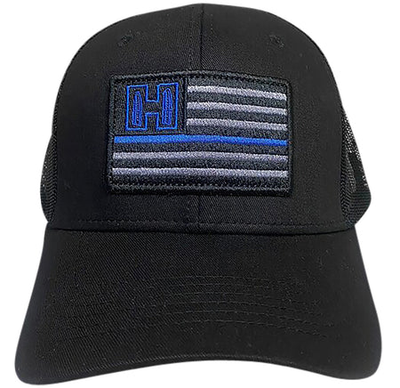 Hornady 10160 Blue Line Black Flag Morale Patch