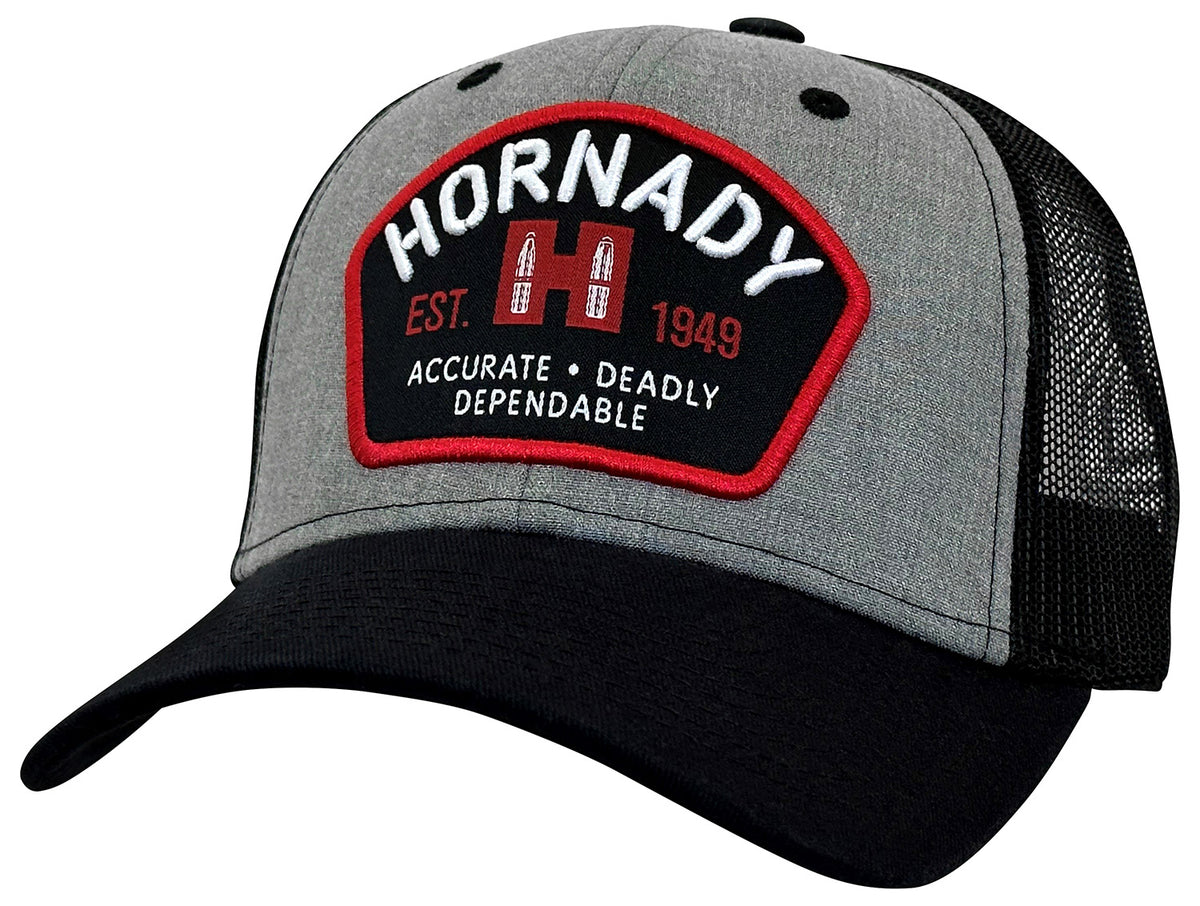 Hornady 30220 Gray Hornady Brand Morale Patch