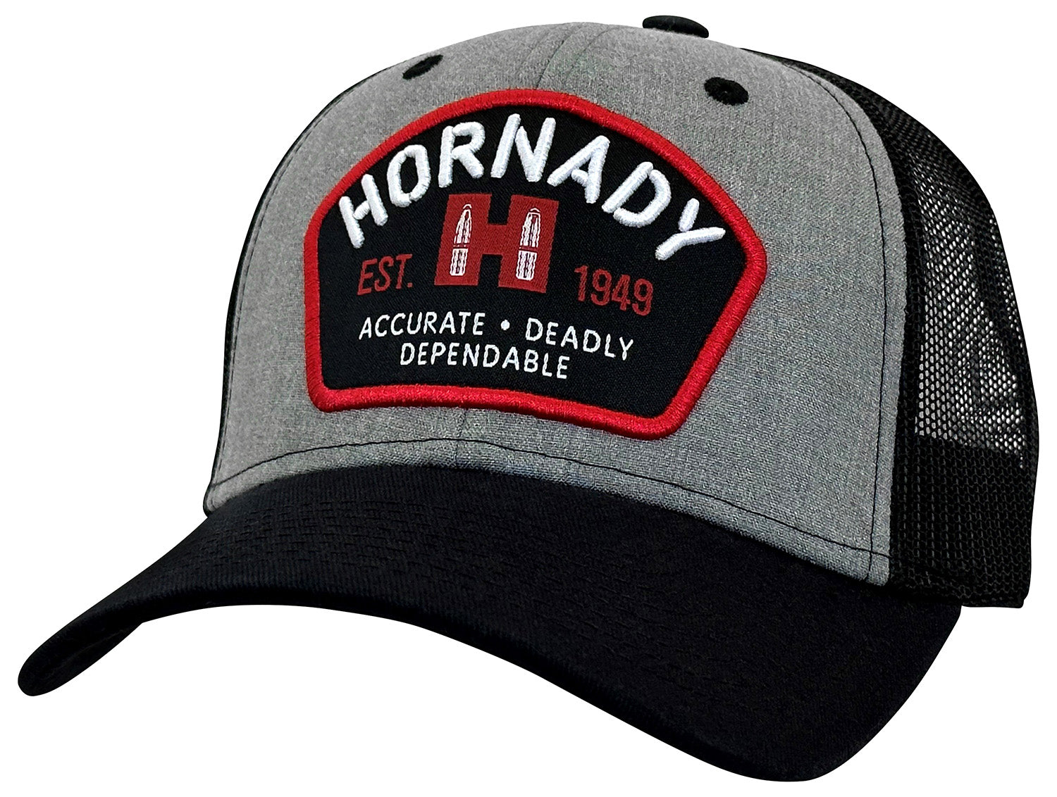 Hornady 30220 Gray Hornady Brand Morale Patch