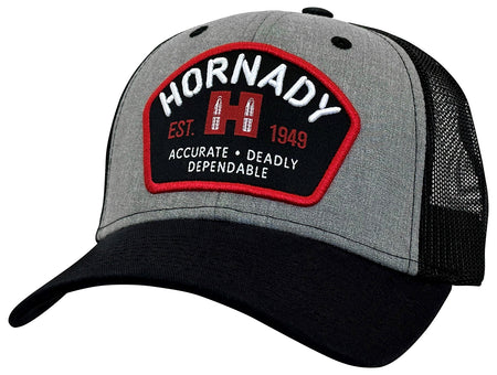 Hornady 30220 Gray Hornady Brand Morale Patch
