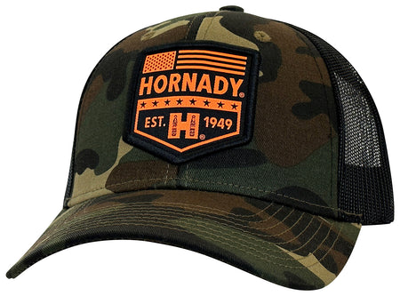 Hornady Logo Patch Camo/White Model 30460