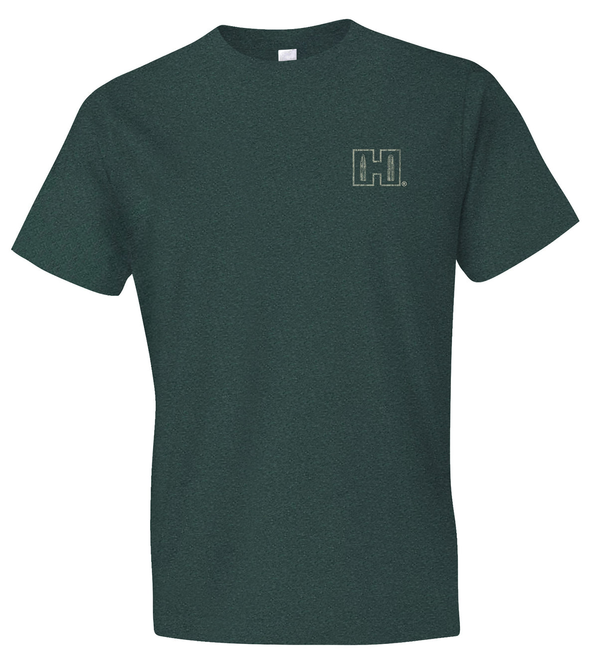 Hornady Double Rocker Olive Heather Short Sleeve Semi-Fitted T-Shirt Medium