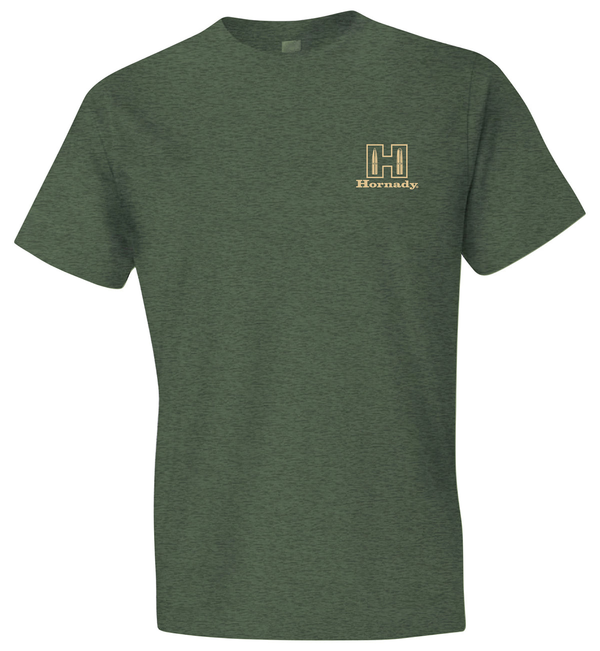 Hornady Logo Stamp Short Sleeve T-Shirt Military Green Medium