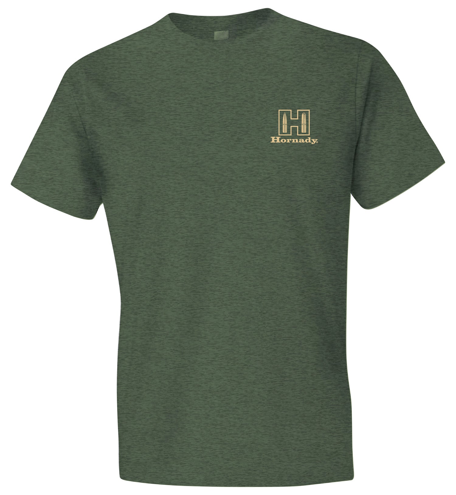 Hornady Logo Stamp Short Sleeve T-Shirt Military Green Large