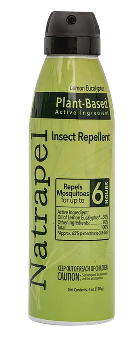 Natrapel 00066865 Lemon Eucalyptus 6 oz Aerosol Repellent Ticks and Mosquitoes Up to 6 hrs