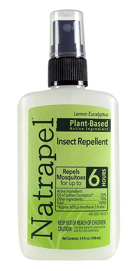 Natrapel 00066862 Lemon Eucalyptus Mosquito Repellent 3.4 oz Pump Bottle 6 Hour Formula