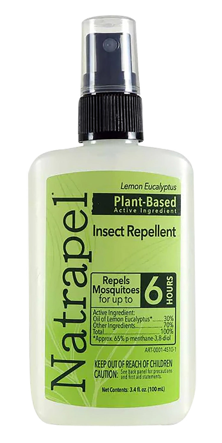 Natrapel 00066862 Lemon Eucalyptus Mosquito Repellent 3.4 oz Pump Bottle 6 Hour Formula