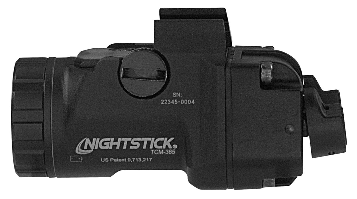 Nightstick TCM-365 Subcompact Weapon Light Sig Sauer P365 Series 650 Lumens TIR Lens Black Anodized