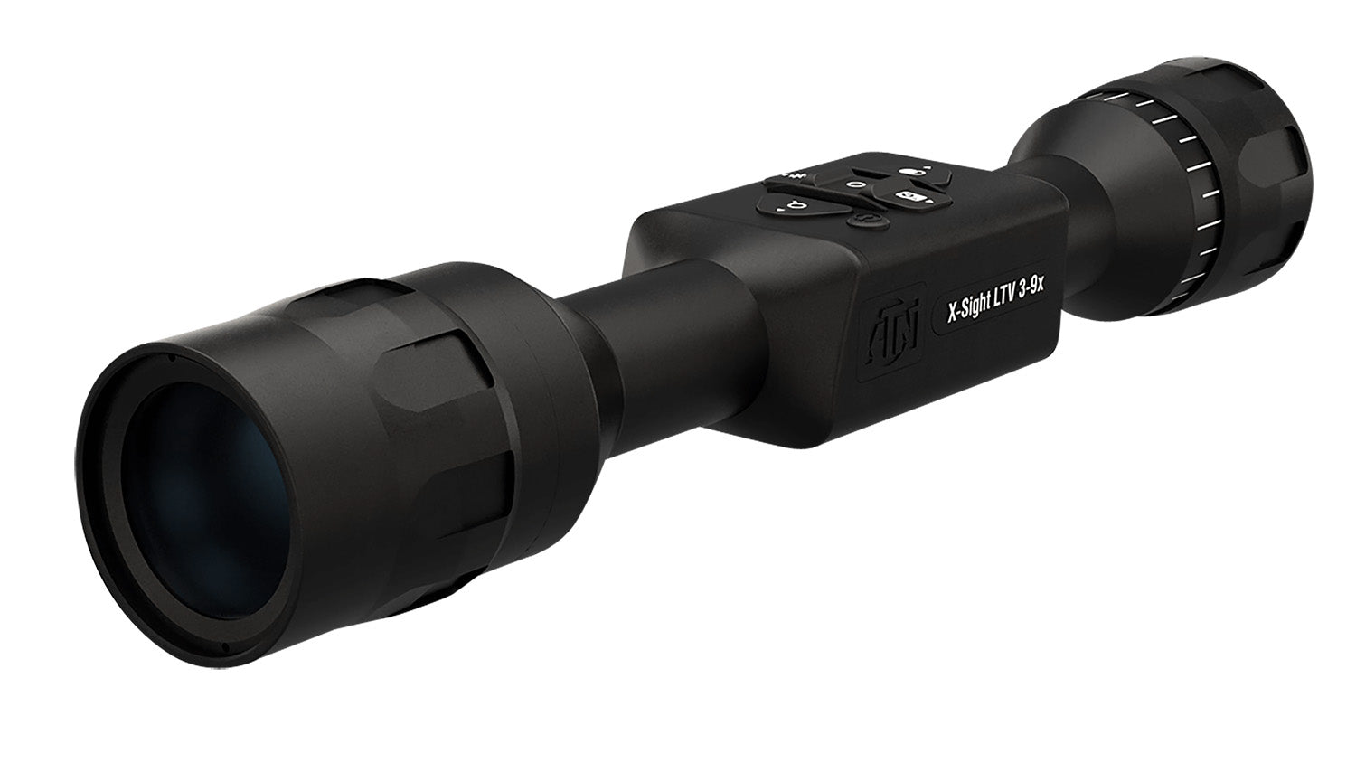 ATN Thor LTV 320 Black Thermal Rifle Scope 19mm 3-9x 320x240 Multi Reticle