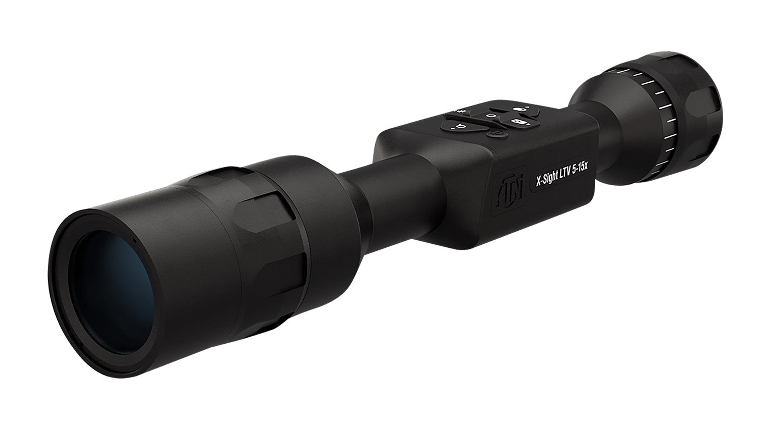 ATN Thor LTV 320 Black Thermal Rifle Scope 35mm 5-15x 320x240 Multi Reticle