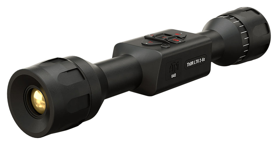 ATN Thor LTV 640 Black Thermal Rifle Scope 25mm 2-6x 640x480 Multi Reticle