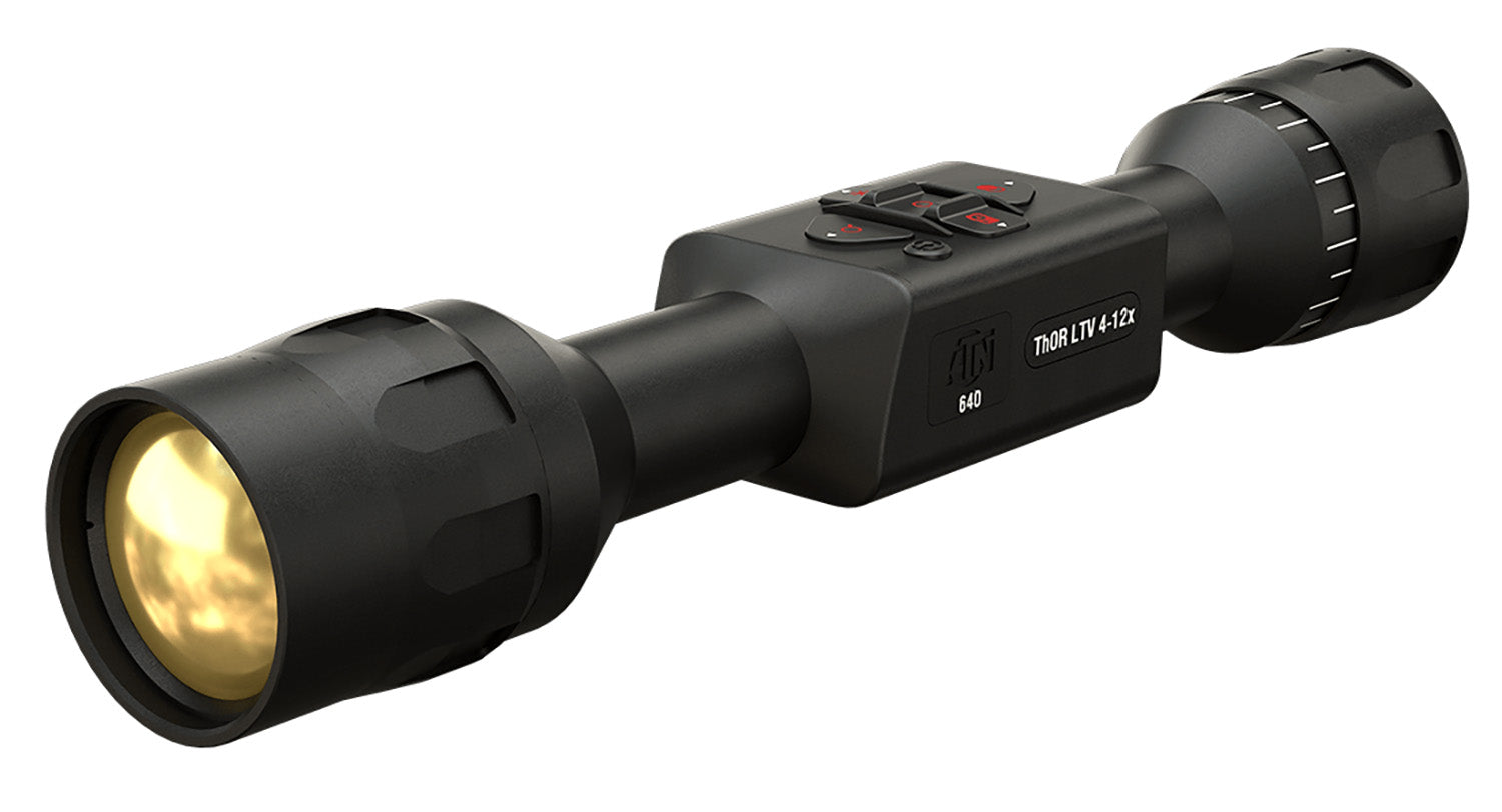 ATN Thor LTV Thermal Rifle Scope Black 4-12x 50mm Illuminated Multi Reticle 640x480