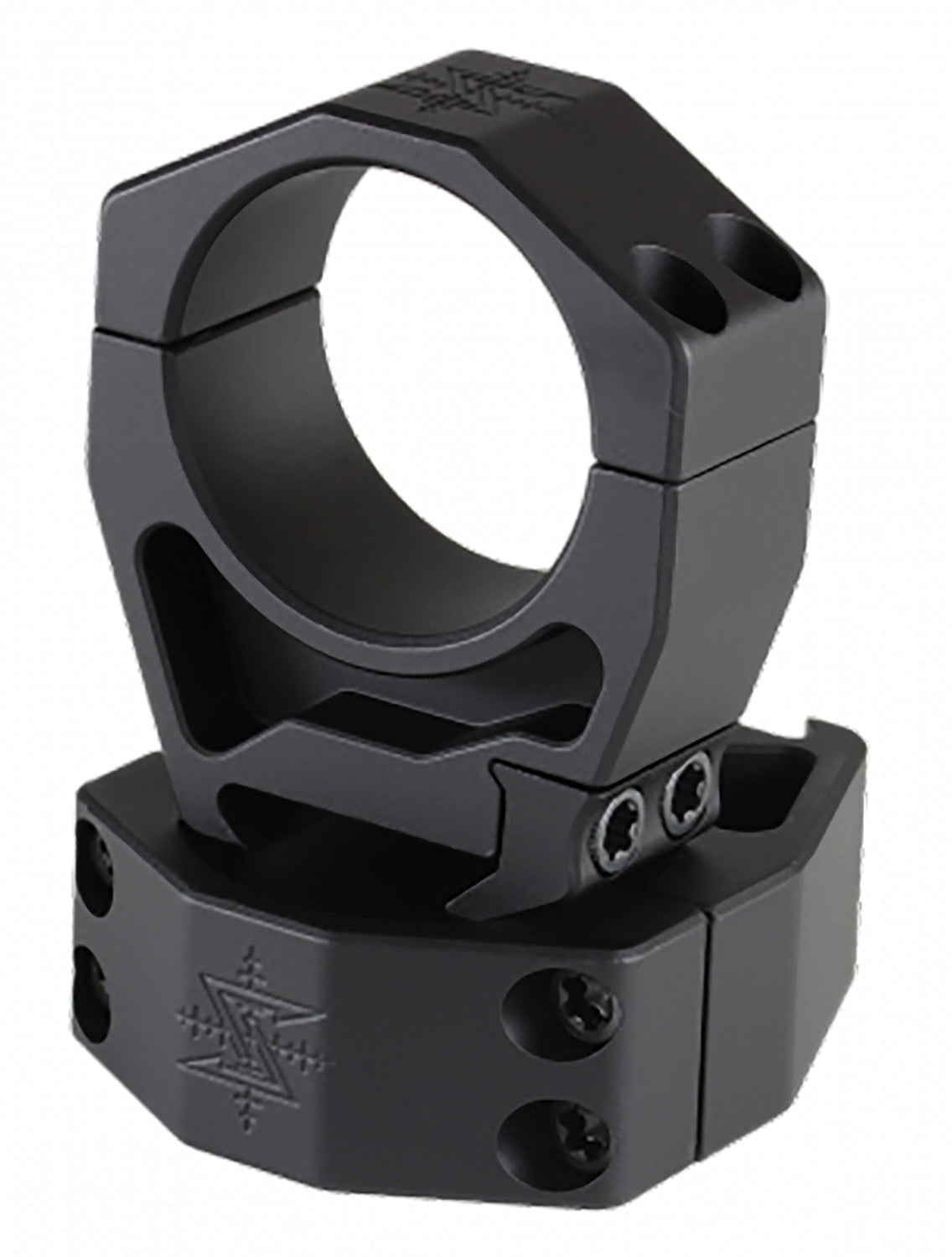 Seekins Precision Scope Rings 35mm High Black 0010640004