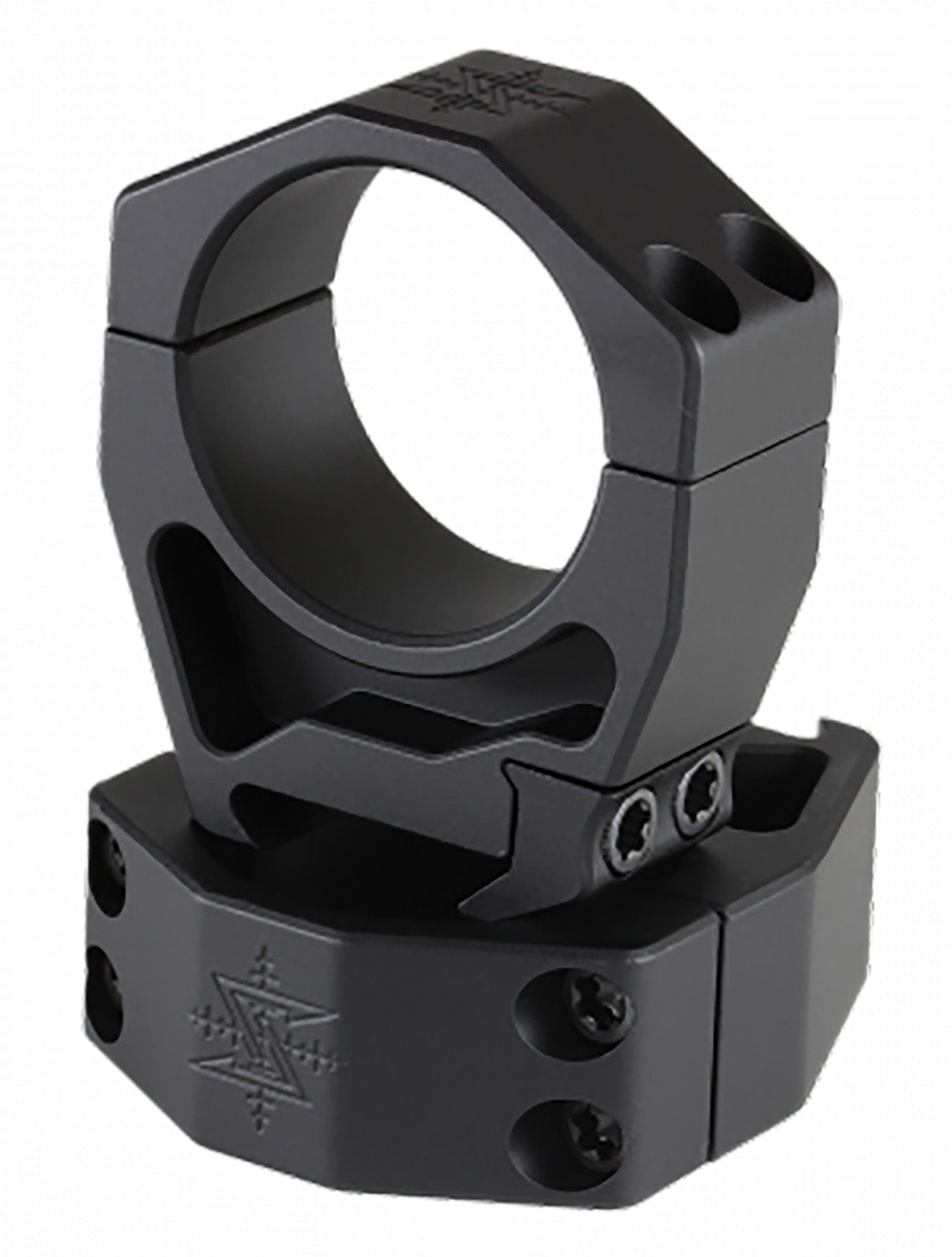 Seekins Precision Scope Rings 35mm Extra High Black 0010640006