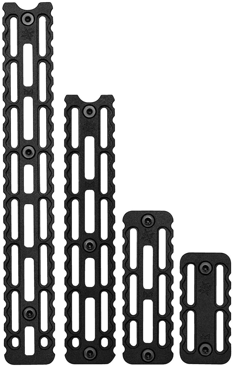 Seekins Precision 11" ARCA M-LOK Rail Section 5 Slot Black Anodized