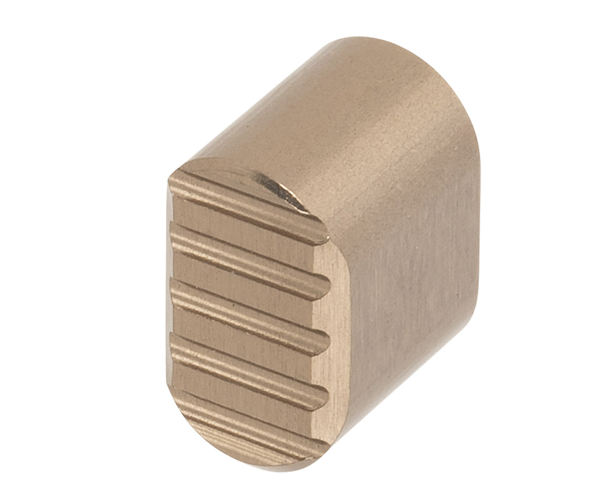 Rise Armament RA-010 Spartan Bronze Aluminum Magazine Release for AR-15