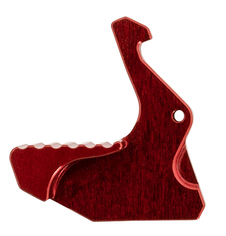 Rise Armament RA-212 RISE Red Aluminum Extended Latch for Mil-Spec AR Charging Handle