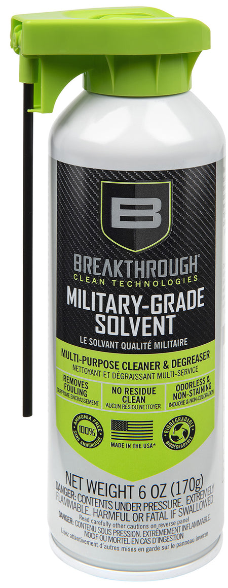 Breakthrough Clean BTAMS6OZ Mil-Grade Solvent Aerosol Can 6 oz
