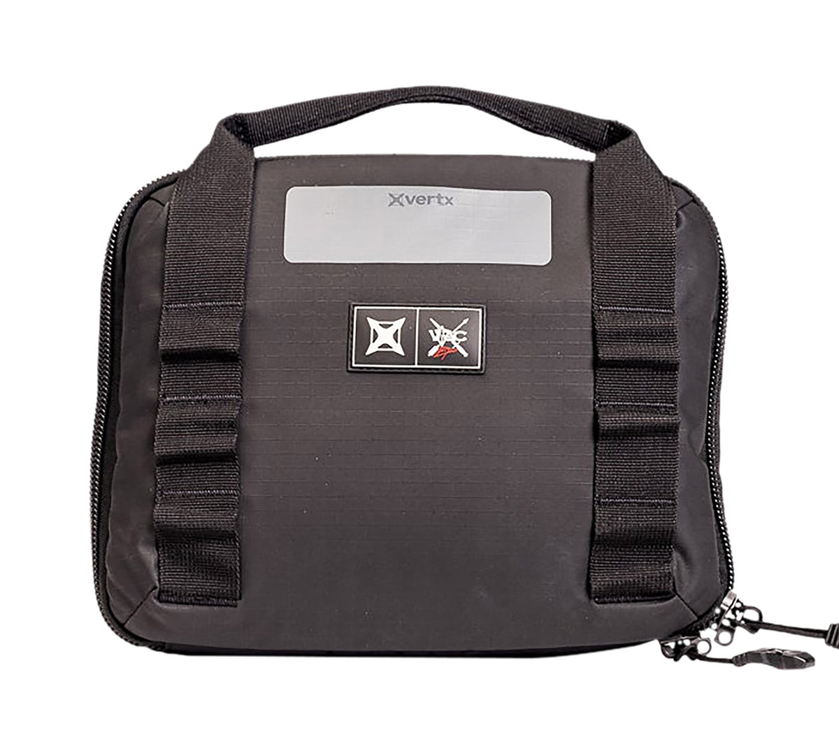 Vertx VTAC Single Pistol Pouch 420D Nylon Ripstop Black Carrying 2 Handguns and 5 Magazines