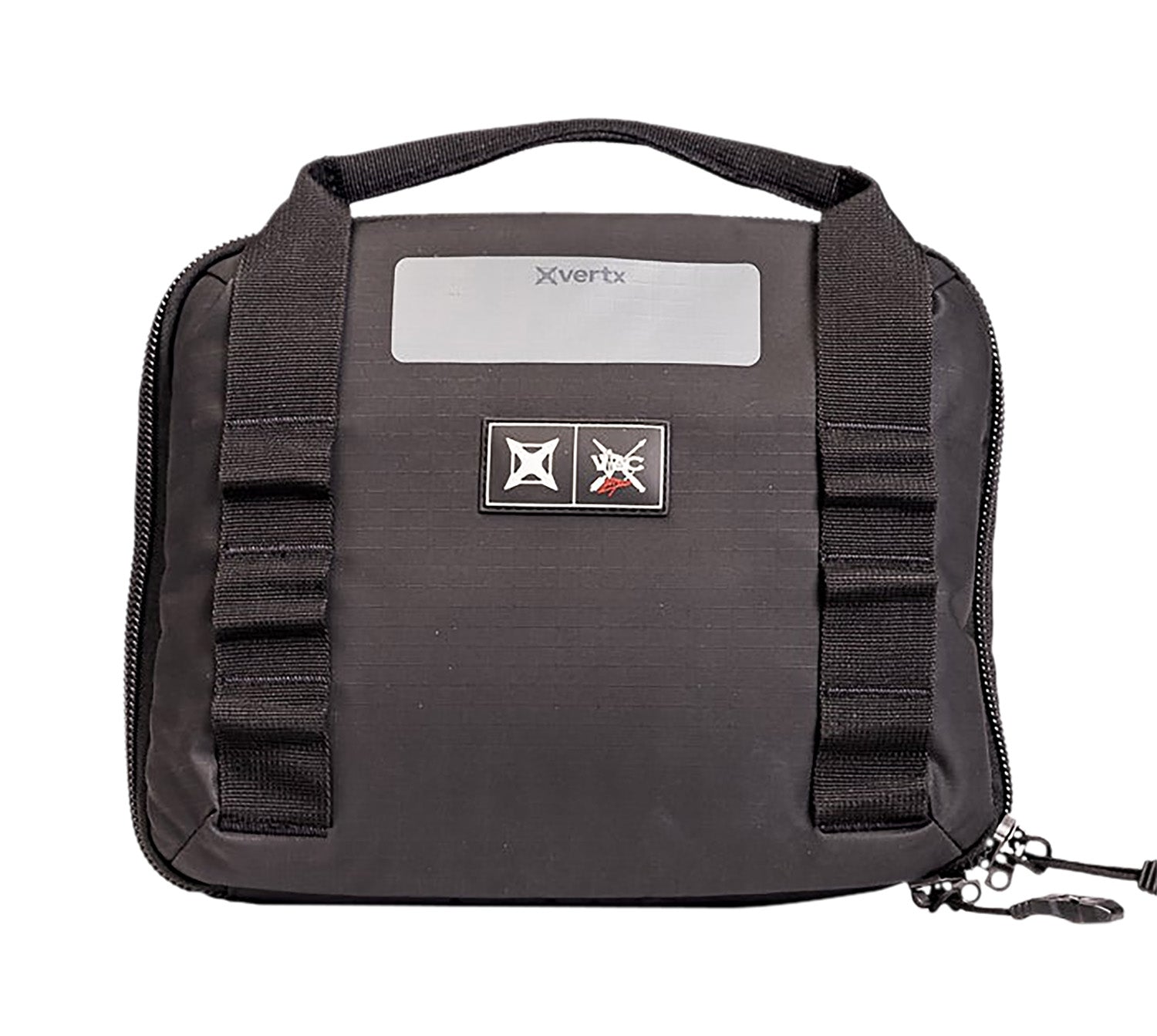 Vertx VTAC Single Pistol Pouch 420D Nylon Ripstop Black Carrying 2 Handguns and 5 Magazines