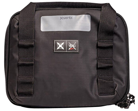 Vertx VTAC Double Pistol Pouch 420D Nylon Ripstop Black Carrying 4 Handguns and 10 Magazines