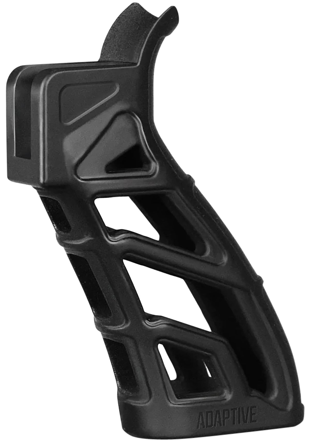 Adaptive Tactical AT01900 LTG AR Platform Pistol Grip Skeletonized Black Reinforced Polymer
