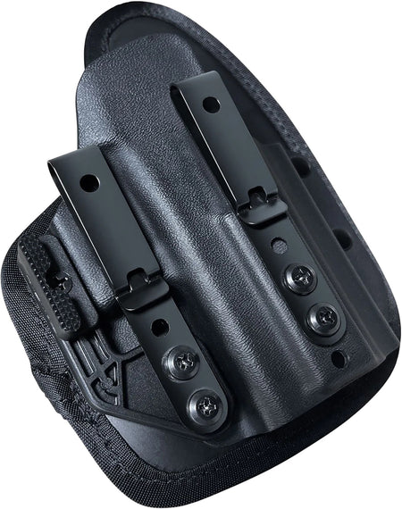 Adaptive Tactical HT01001R Universal IWB Black Polymer Holster Right Hand Fits Ruger/Canik/Glock