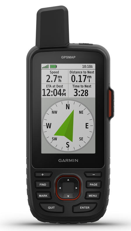 Garmin GPSMAP 67i Handheld GPS Black 3" Transflective Color TFT 16GB inReach SOS Maps