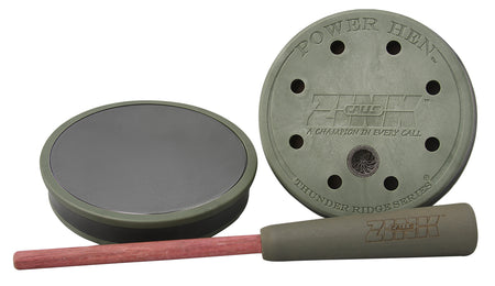 Zink ZNKZNK303 Thunder Ridge Waterproof Turkey Friction Call Green/Purple Slate