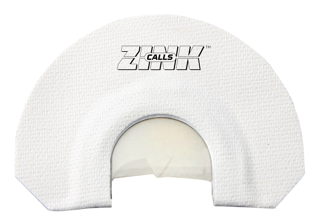 Zink ZNKZNK312 Lucky Lady NWTF Turkey Diaphragm Call Triple Reed White