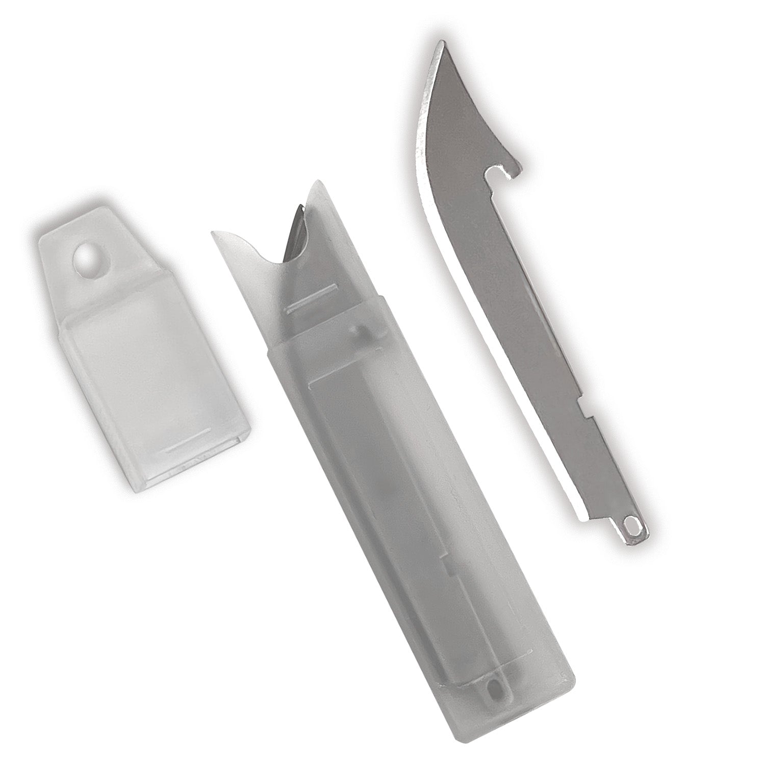 AccuSharp 742C Quick-Release Razor Knife Replacement Blade Set, 6 Stainless Steel Blades