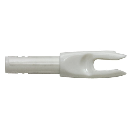 Easton 4mm G Nocks Large Groove White Press Fit, 100 Pack