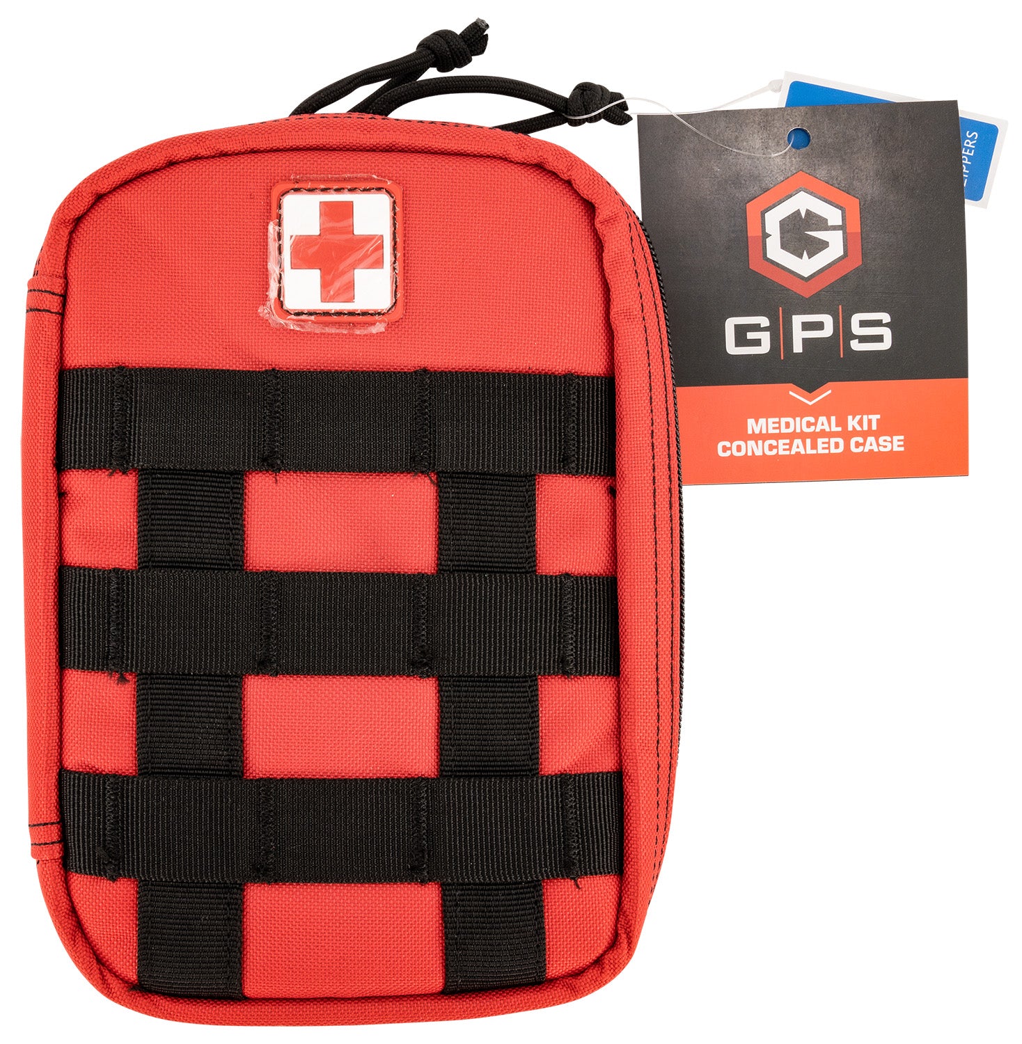 GPS MEDCKITRD Concealed Medical Case Red Deceptive Design Holds 1 Handgun Double Locking Zippers