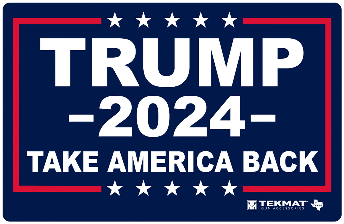 TekMat Trump 2024 Non-Slip Rubber Door Mat 25x42 Inch