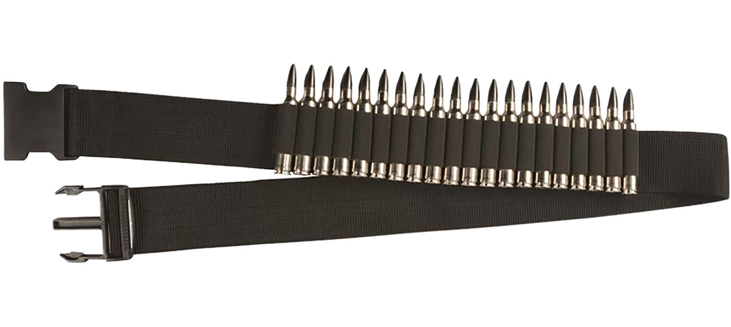 Hunters Specialties 00682 Black Nylon Rifle Ammo Waist Belt 20 Rounds