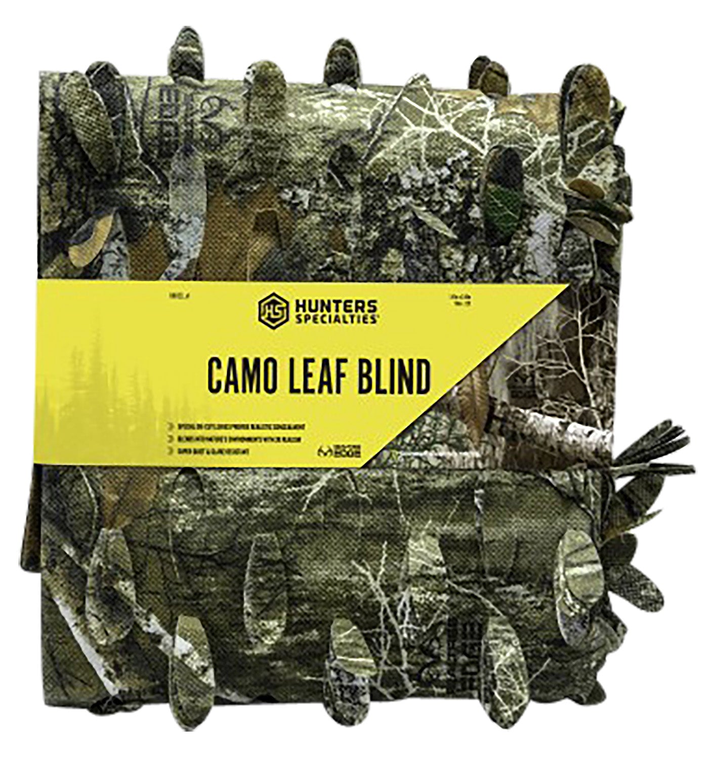 Hunters Specialties 100123 Leafy Camo Blind Cover Realtree Edge Polyester
