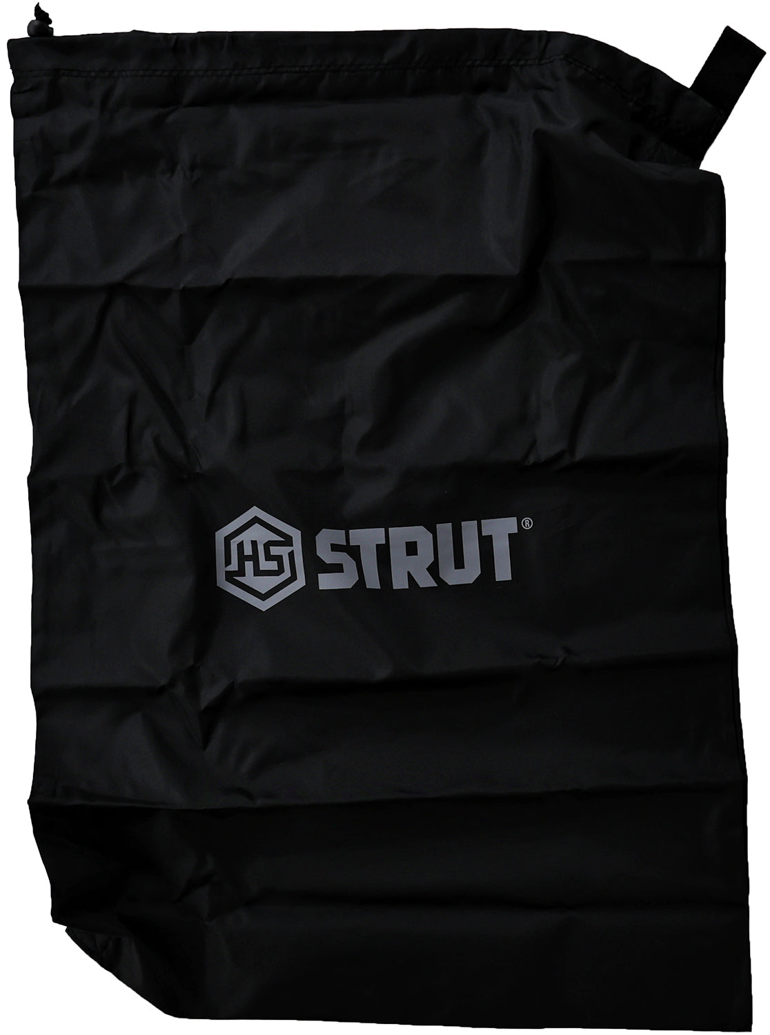 HS Strut STR07604 Mesh Decoy Bag for Turkey Hunting Black with Deployable Orange Safety Flag