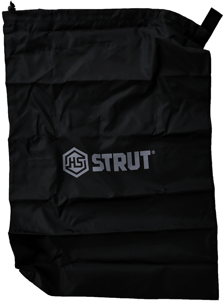 HS Strut STR07604 Mesh Decoy Bag for Turkey Hunting Black with Deployable Orange Safety Flag