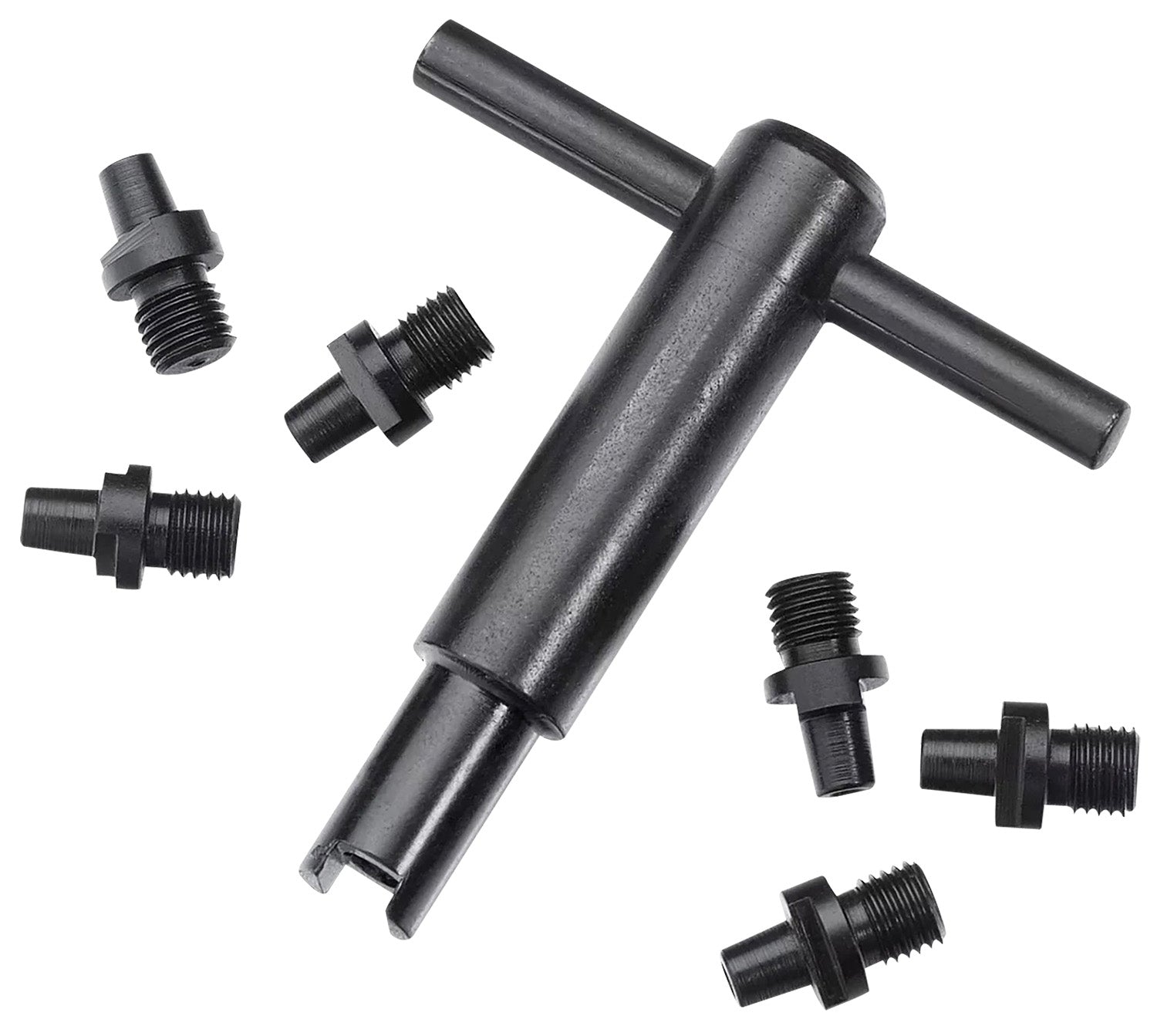 Pietta AC020+060 #10 Cap Nipples 6 Pack with Revolver Nipple Wrench Black Powder